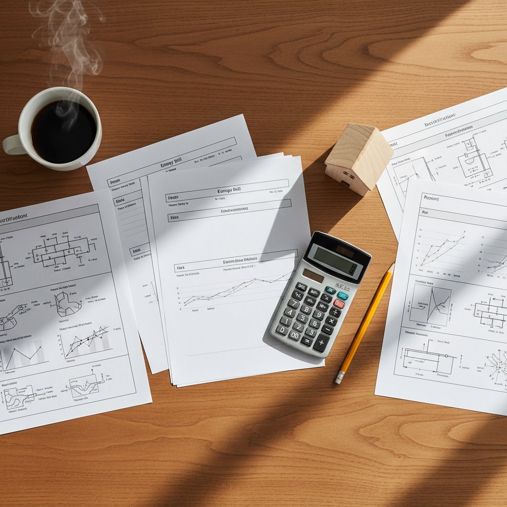 Energy consumption comparison chart